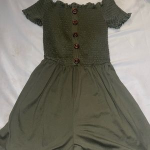 rue 21 green romper